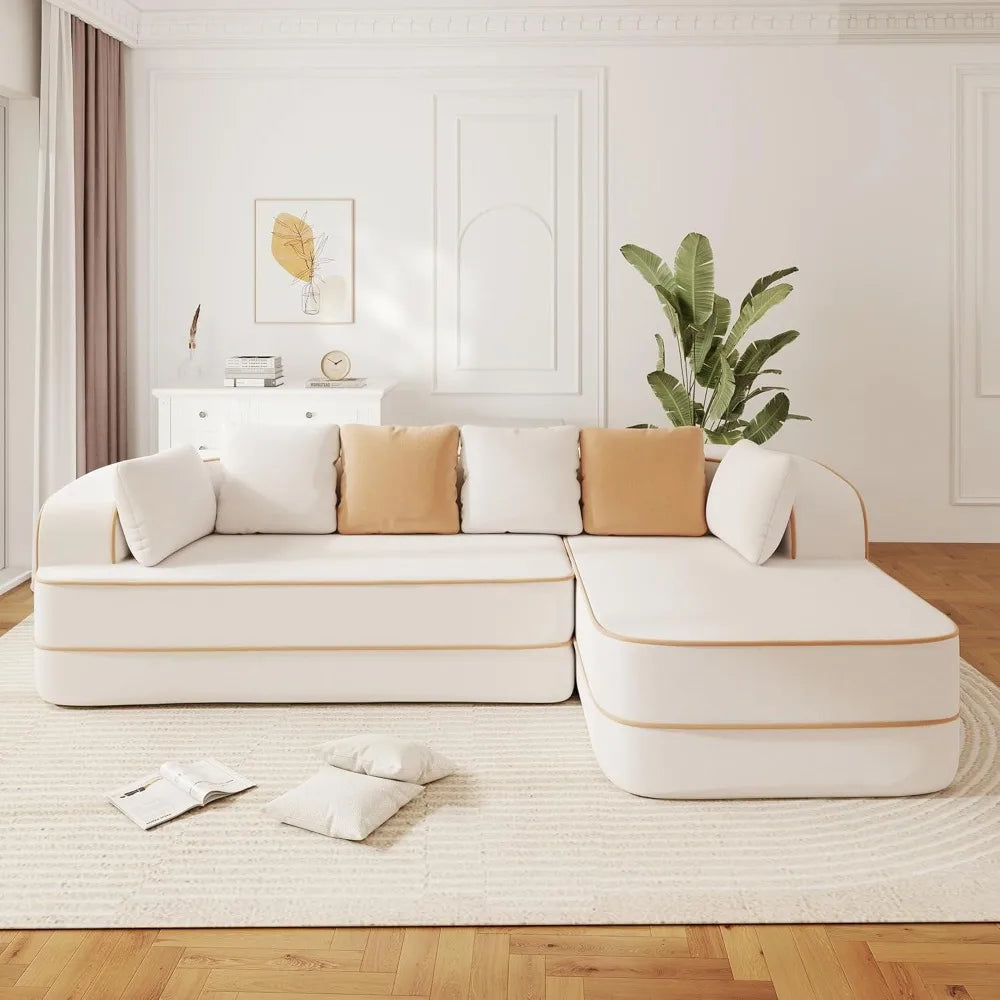 Minimalist Modular Sectional Sofa